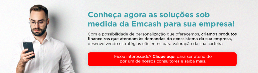 Desenvolva produtos financeiros para
﻿o ecossistema da sua empresa com capital próprio, sem a necessidade de obter uma licença bancária